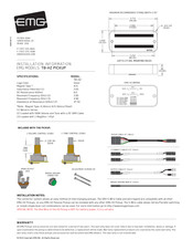 Emg TB-HZ Installation Information