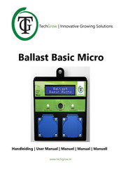 TechGrow Ballast Basic Micro User Manual
