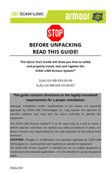 SCAN-LINK ARMOUR SLAU-UV-NB Series Quick Start Manual