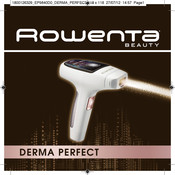 Rowenta Derma Perfect EP9840D0 Manual