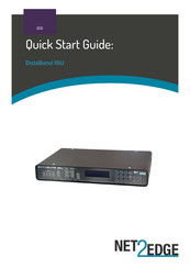 Net2Edge DataBand ISU Quick Start Manual