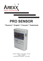 Arexx PRO SENSOR Series Manual