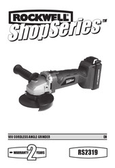 Rockwell ShopSeries RS2319 Manual