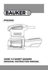 BAUKER PPS200G Original Instruction Manual