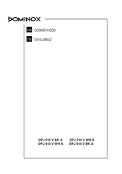 Dominox DPJ 915 V WH A Quick Start Manual