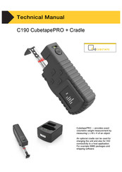 Parceltools C190 CubetapePRO Technical Manual
