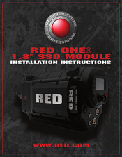 RED ONE 1.8 SSD Module Installation Instructions Manual