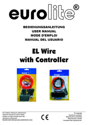 EuroLite EL Wire 2m User Manual