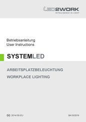 LED2WORK SYSTEMLED Series User Instructions