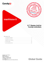 ComAp InteliVision 5 Global Manual