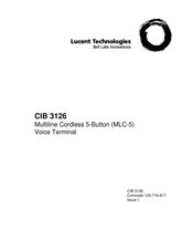 Lucent Technologies MLC-5 Manual