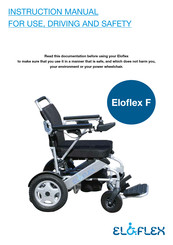 Eloflex X Instruction Manual For Use, Driving And Safety