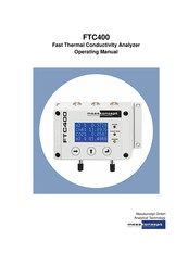 MessKonzept FTC400 Operating Manual