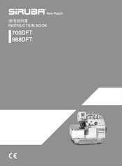 Siruba 700DFT Instruction Book