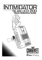 Chauvet The Intimidator Scan LED 200 Quick Reference Manual