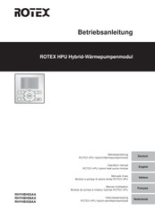Rotex RHYHBH05AA Operation Manual