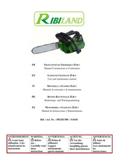 Ribiland MG2500 User And Maintenance Manual