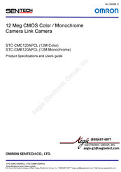 Omron Sentech STC-CMC120APCL-F Product Specifications And User's Manual