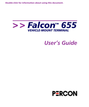 Percon Falcon 655 User Manual