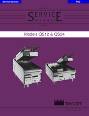 Taylor QS Series Service Manual