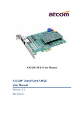 ATCOM AXE2D User Manual