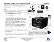 Daktronics Sportsound SSR-200 Quick Start Manual