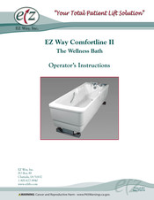 EZ Way Comfortline II Operator Instructions Manual