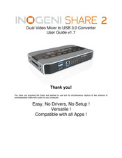 inogeni SHARE 2 User Manual
