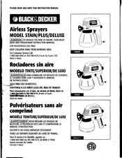 Black & Decker STAIN Instruction Manual