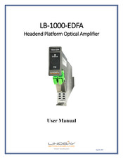 Lindsay Broadband LB-1000-EDFA Series User Manual