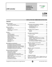 Honeywell Centraline LION Installation & Commissioning Instructions
