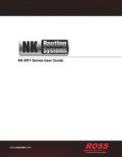 Ross NK-RP1 Series User Manual