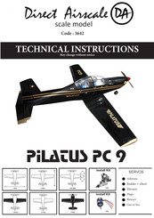Direct Airscale PILATUS PC 9 Technical Instructions