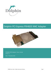 Dolphin PXH820 User Manual