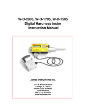 NDT W-D-1505 Instruction Manual
