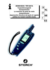 Storch Dewcheck Trf-Data Instruction Manual