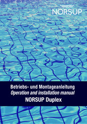 Norsup Duplex Operation And Installation Manual