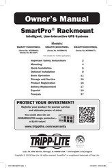 Tripp-Lite SmartPro AG-033F Series Owner's Manual