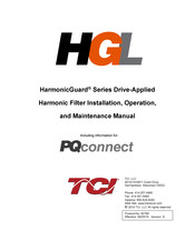 TCi HGP HarmonicGuard Series Installation, Operation And Maintenance Manual