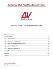 Delta Five D5r6 Account Setup & Installation User Manual