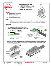 molex 64000-0041 Manual