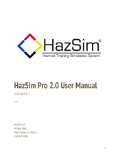 HazSim Pro 2.0 User Manual
