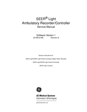 GE SEER Light Extend Ambulatory Recorder Service Manual