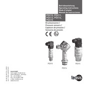 Tecsis PEX13 Operating Instructions Manual