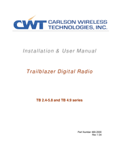 CWT Trailblazer TB 2.4-5.8 Series Installation & User Manual