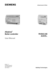 Siemens Albatros2 RVA78.690 User Manual