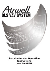 Airwell DLS VAV SYSTEM Installation And Operation Instructions Manual