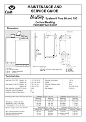 C&M Britony System II Plus 100 Maintenance And Service Manual