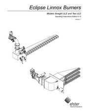 Elster Eclipse Linnox Straight ULE Operating Instructions Manual