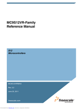 Freescale Semiconductor MC9S12VR64 Reference Manual